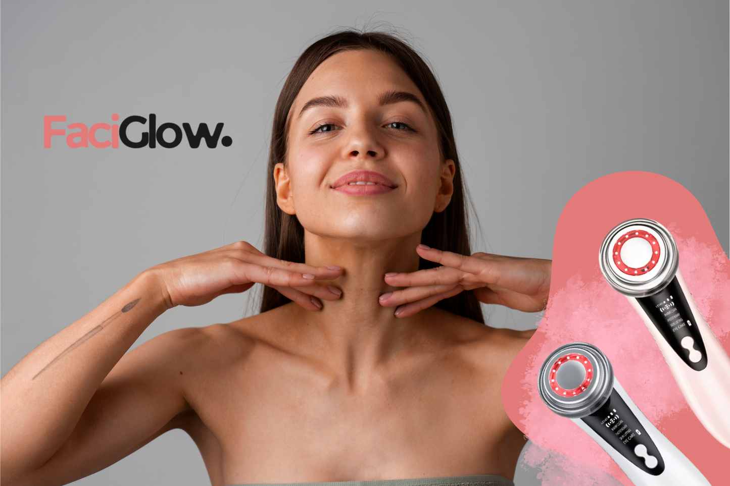 Masseur Facial Électrique – Peau Lumineuse et Tonifiée
