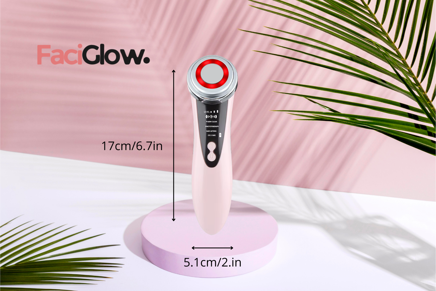 Masseur Facial Électrique – Peau Lumineuse et Tonifiée