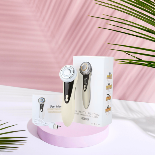 Masseur Facial Électrique – Peau Lumineuse et Tonifiée